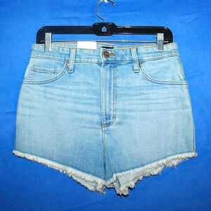 Lee High Rise Cut Off Denim Shorts Blue NWT